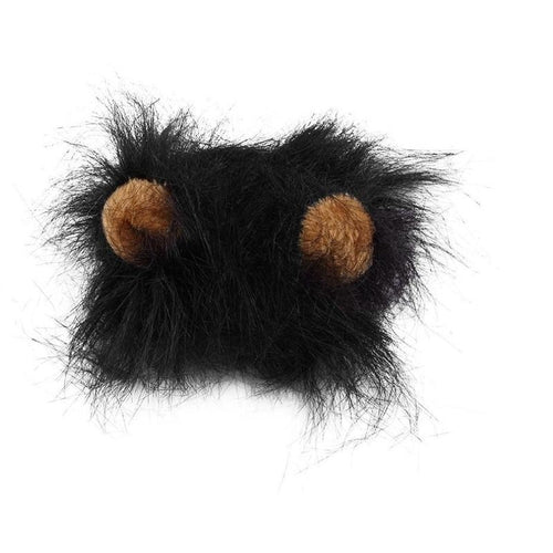 Funny Pet Hat For Small Dogs Cats Hat Emulation Lion Hair Mane Ears