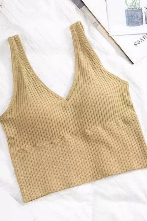 Support cropped tank