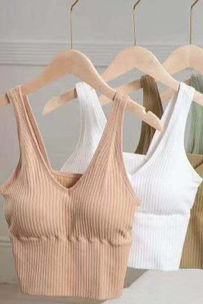 Support cropped tank