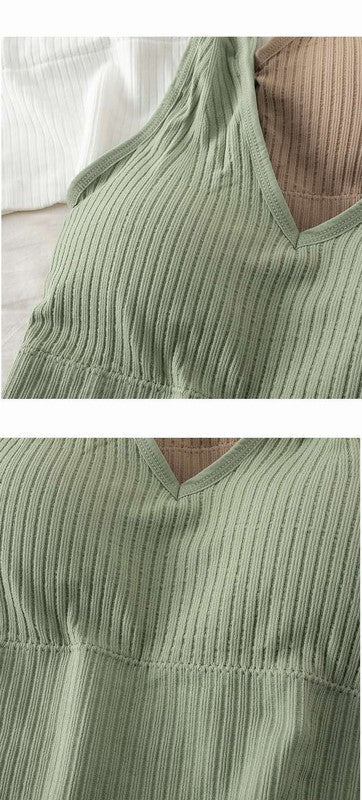 Support cropped tank