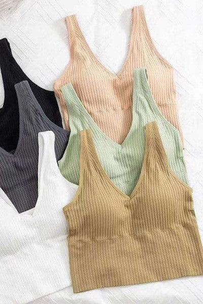 Support cropped tank