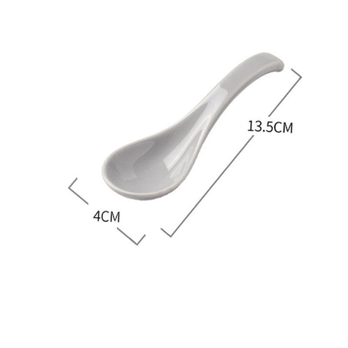 Ceramic Spoons For Eating, Small Spoons, Porcelain Spoons, Creative