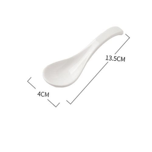 Ceramic Spoons For Eating, Small Spoons, Porcelain Spoons, Creative