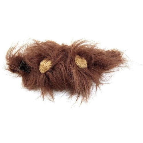 Funny Pet Hat For Small Dogs Cats Hat Emulation Lion Hair Mane Ears
