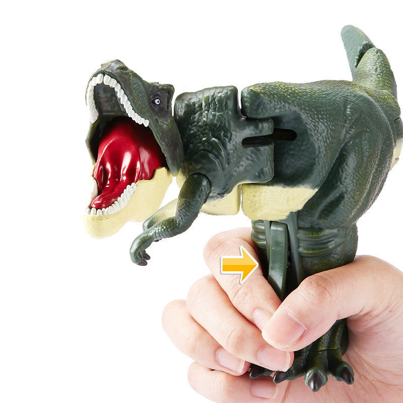 Children Decompression Dinosaur Toy Creative Battery-free Telescopic