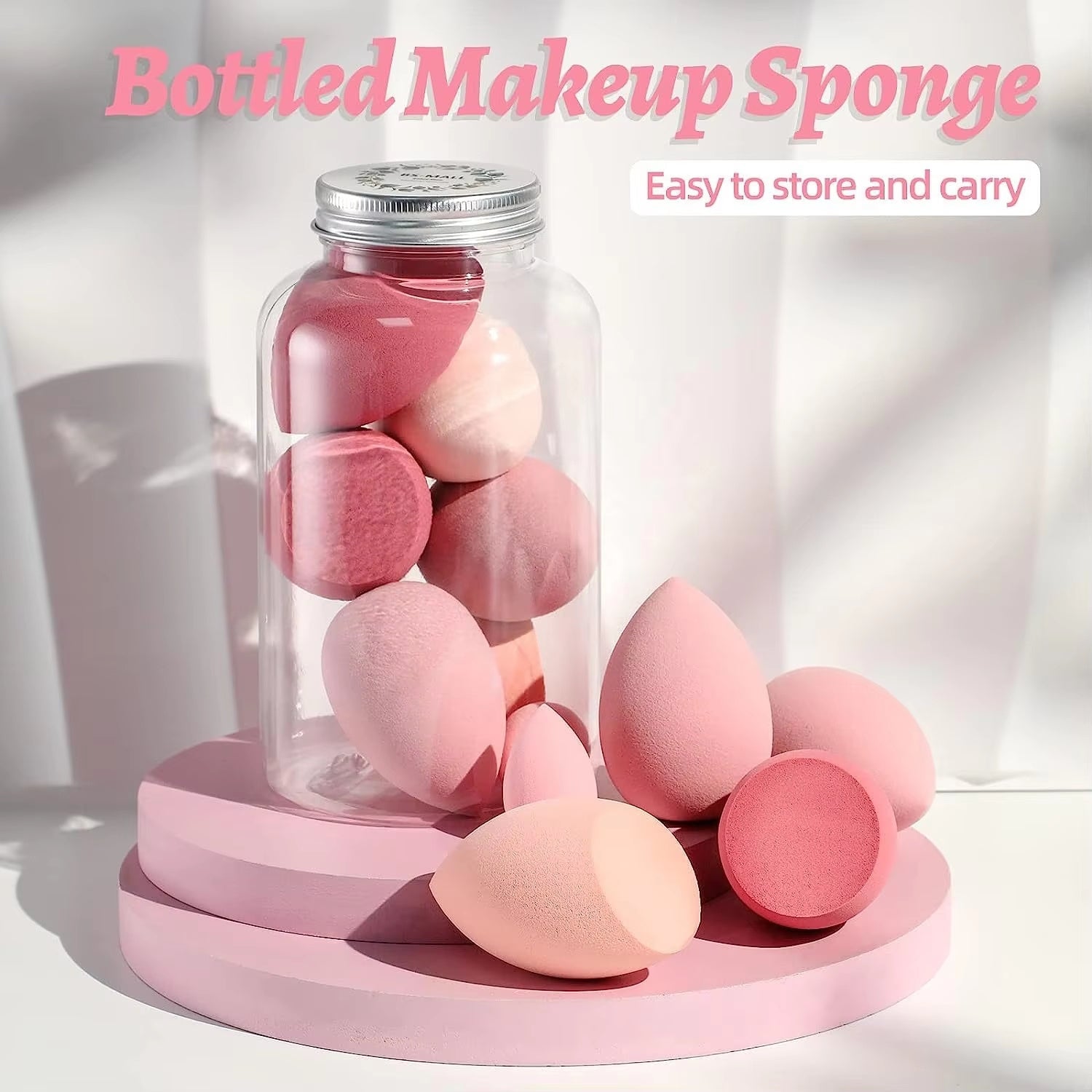 Makeup Brushes With Case Set Portable LED Mirror Makeup Jewelry