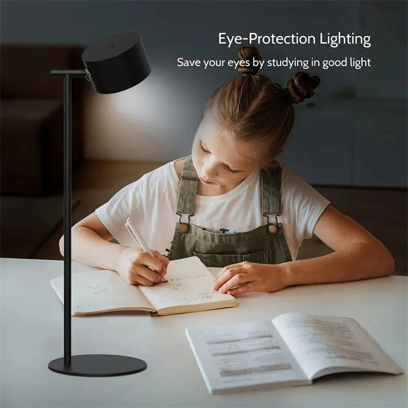 Magnetic Touchable LED USB Rechargeable Table Lamp 360 Rotate Cordless