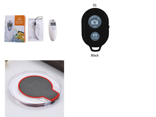 New Wireless Charging Dock Charger Crystal Round Charging Pad With