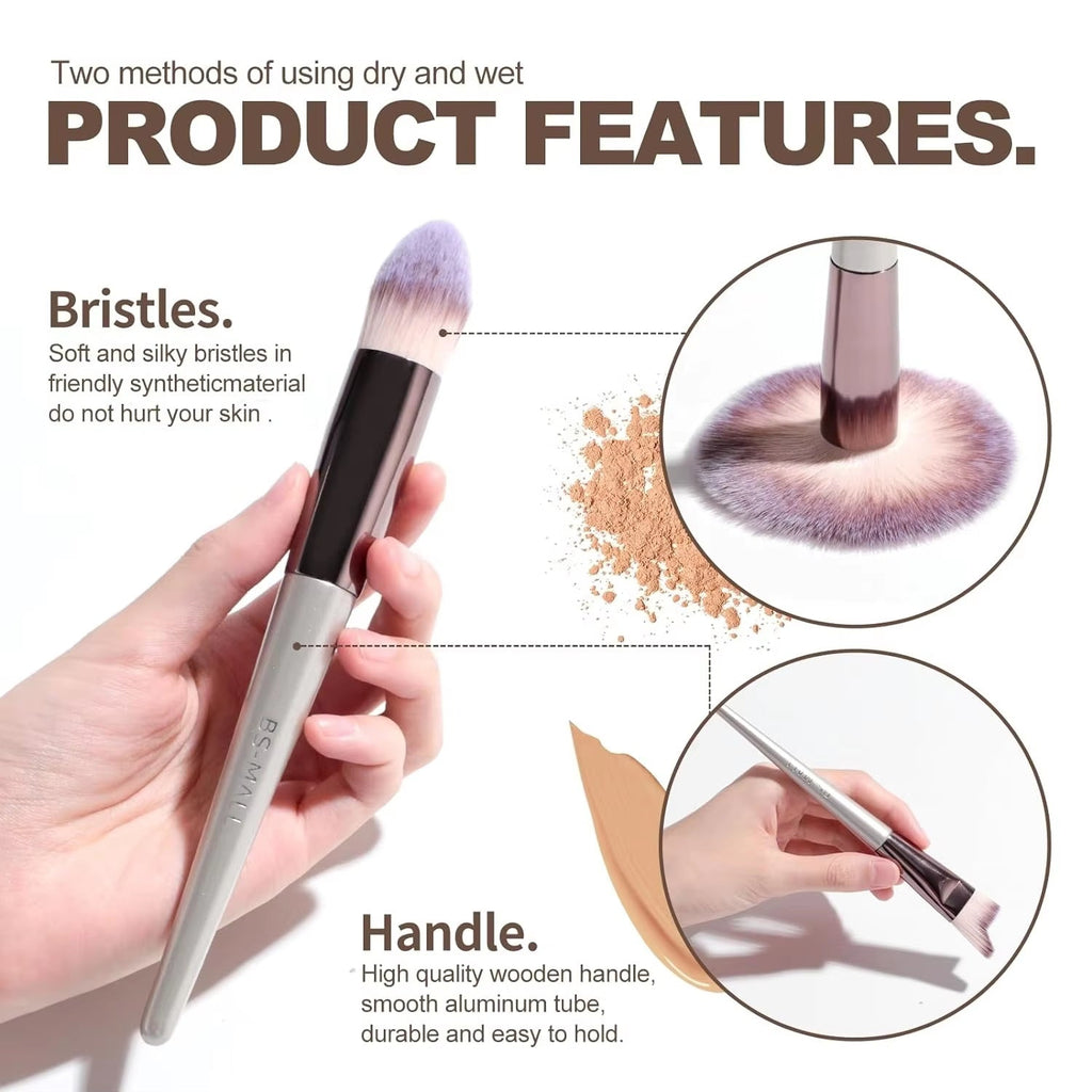 Makeup Brushes With Case Set Portable LED Mirror Makeup Jewelry