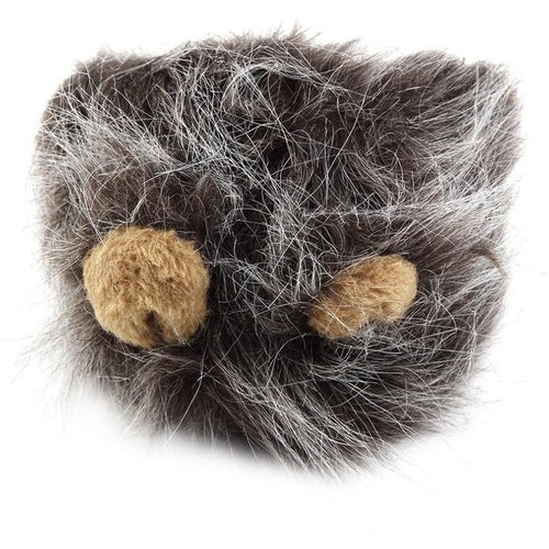 Funny Pet Hat For Small Dogs Cats Hat Emulation Lion Hair Mane Ears