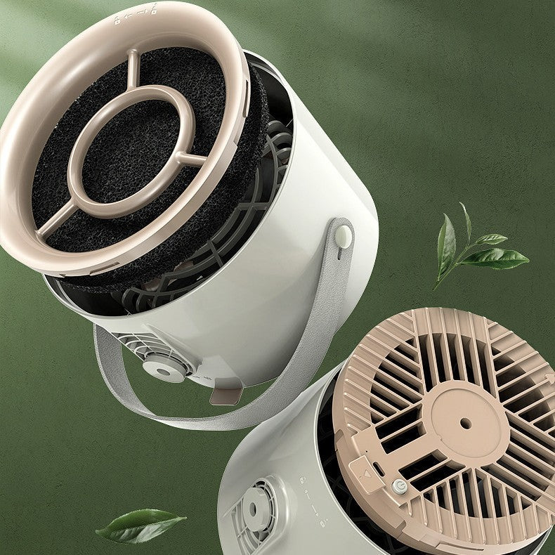 2024 New Portable Desktop Exhaust Fan Small Kitchen Hood Extractor