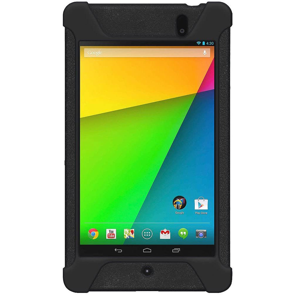 Amzer Shockproof Rugged Silicone Skin Jelly Case for Asus/Google New