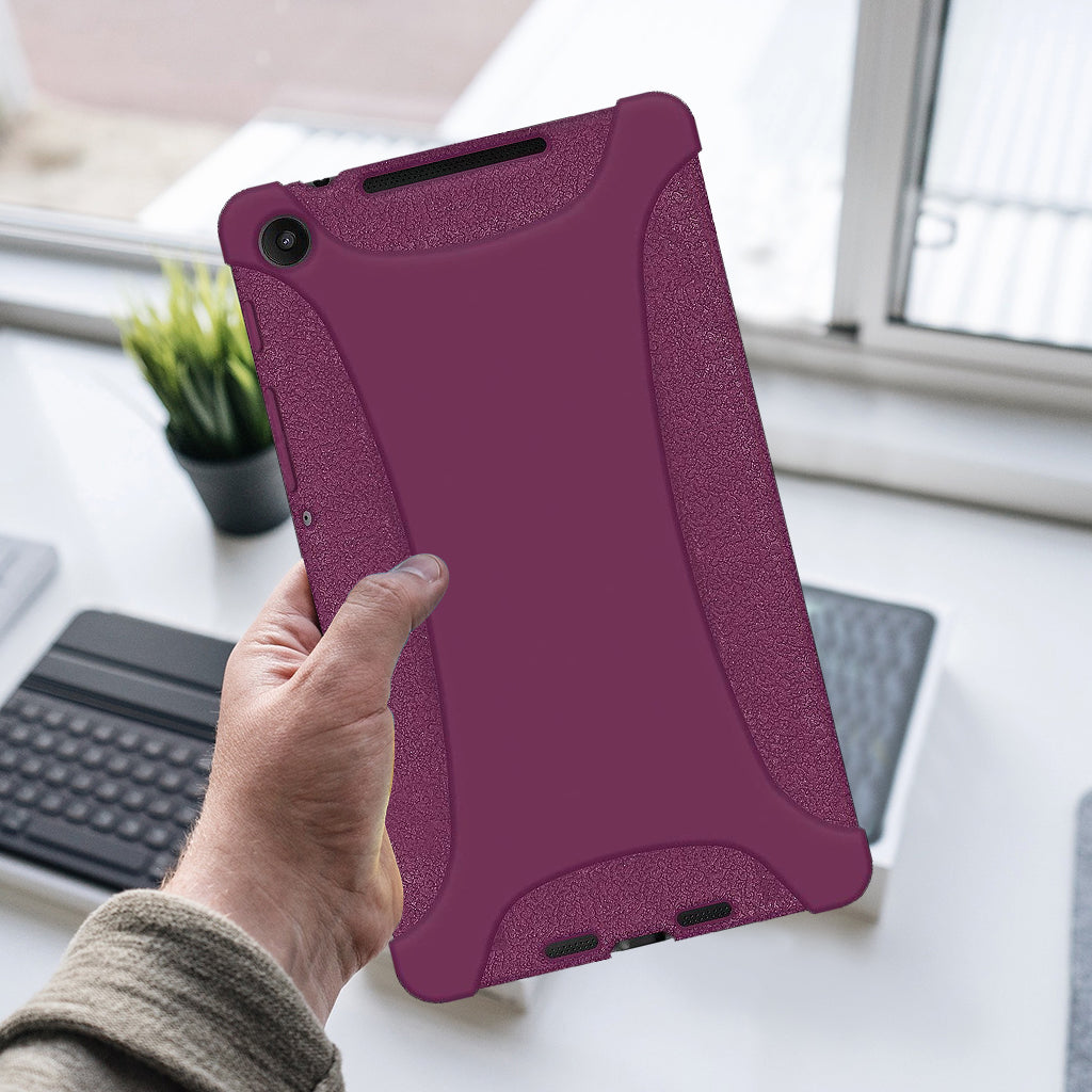 Amzer Shockproof Rugged Silicone Skin Jelly Case for Asus/Google New