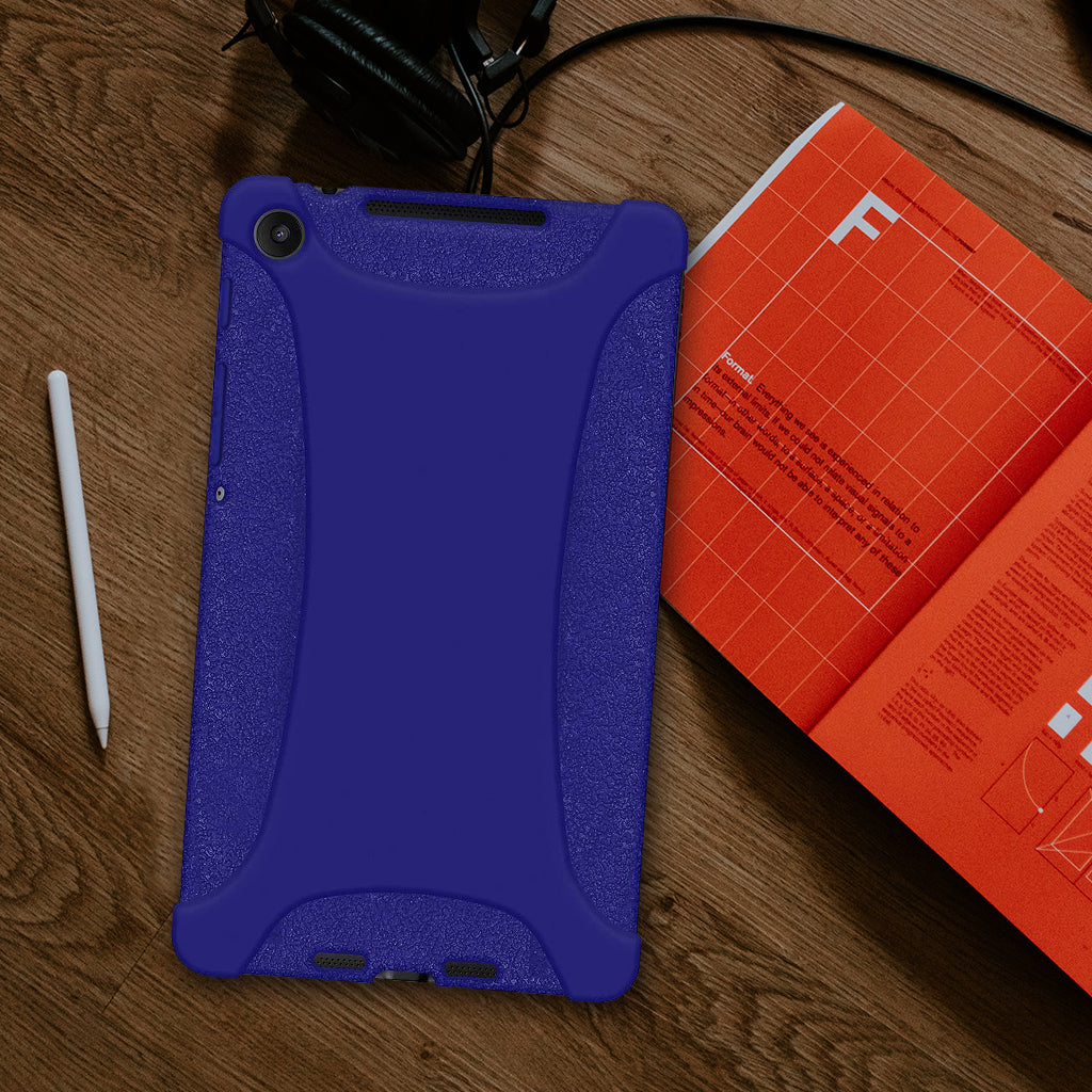Amzer Shockproof Rugged Silicone Skin Jelly Case for Asus/Google New