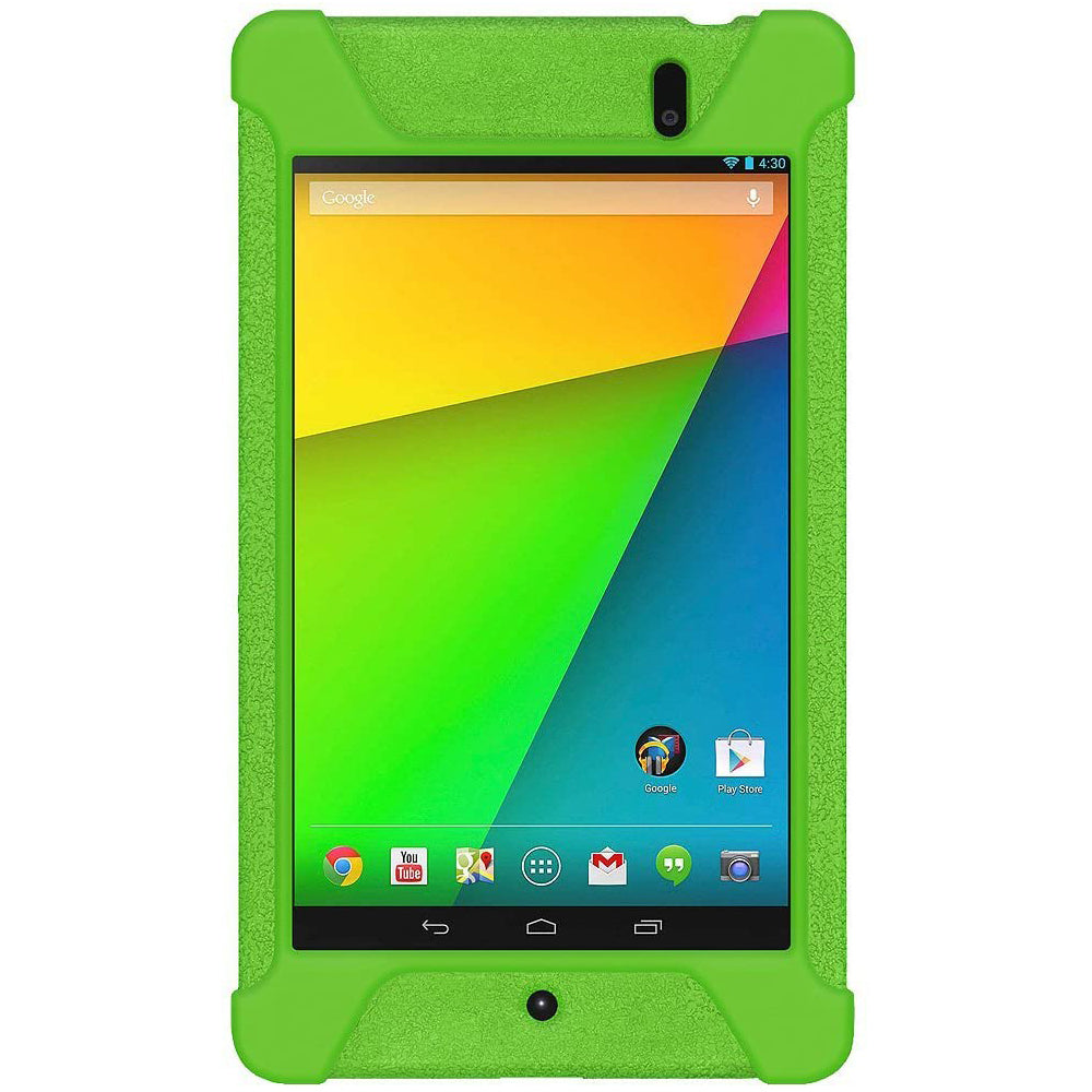 Amzer Shockproof Rugged Silicone Skin Jelly Case for Asus/Google New