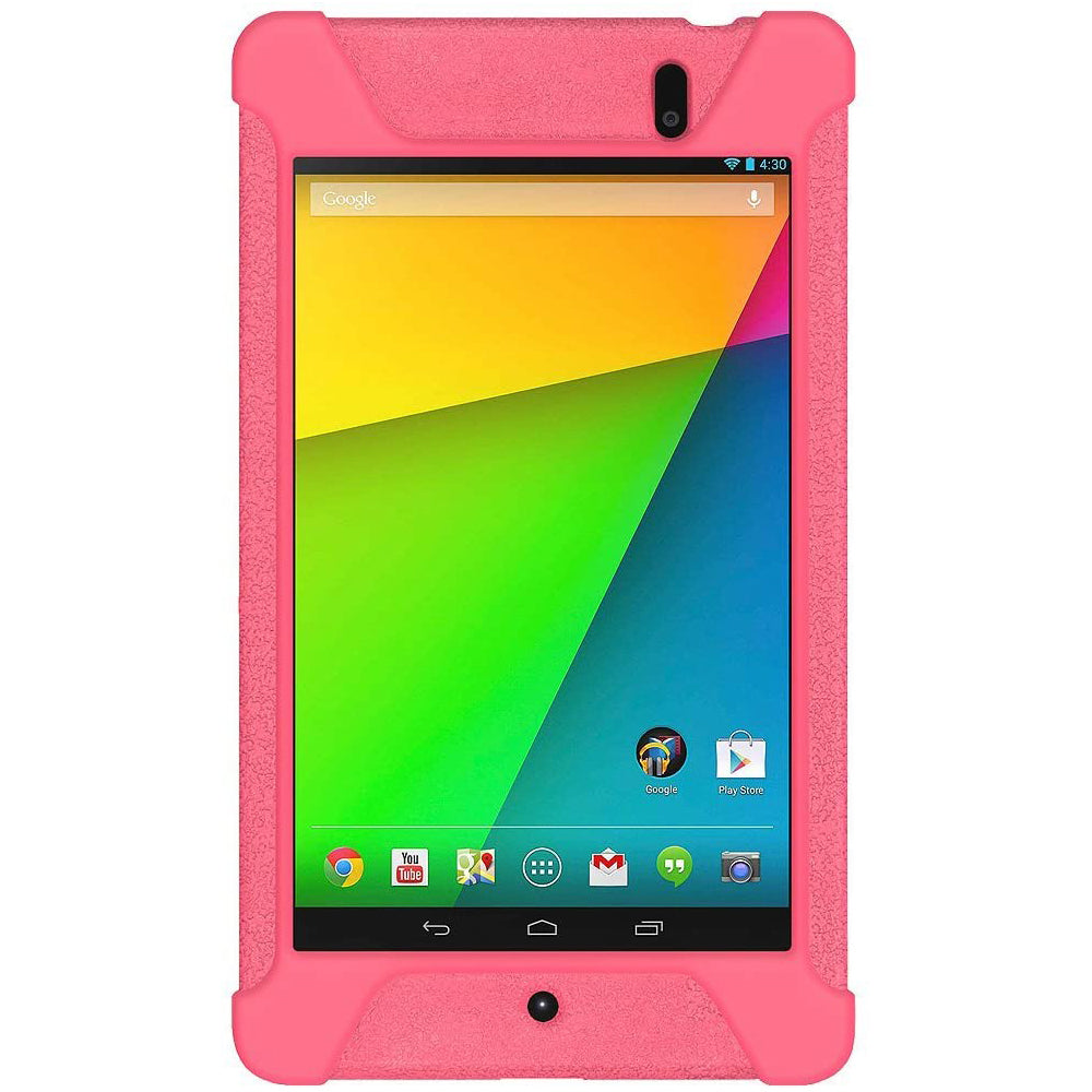 Amzer Shockproof Rugged Silicone Skin Jelly Case for Asus/Google New
