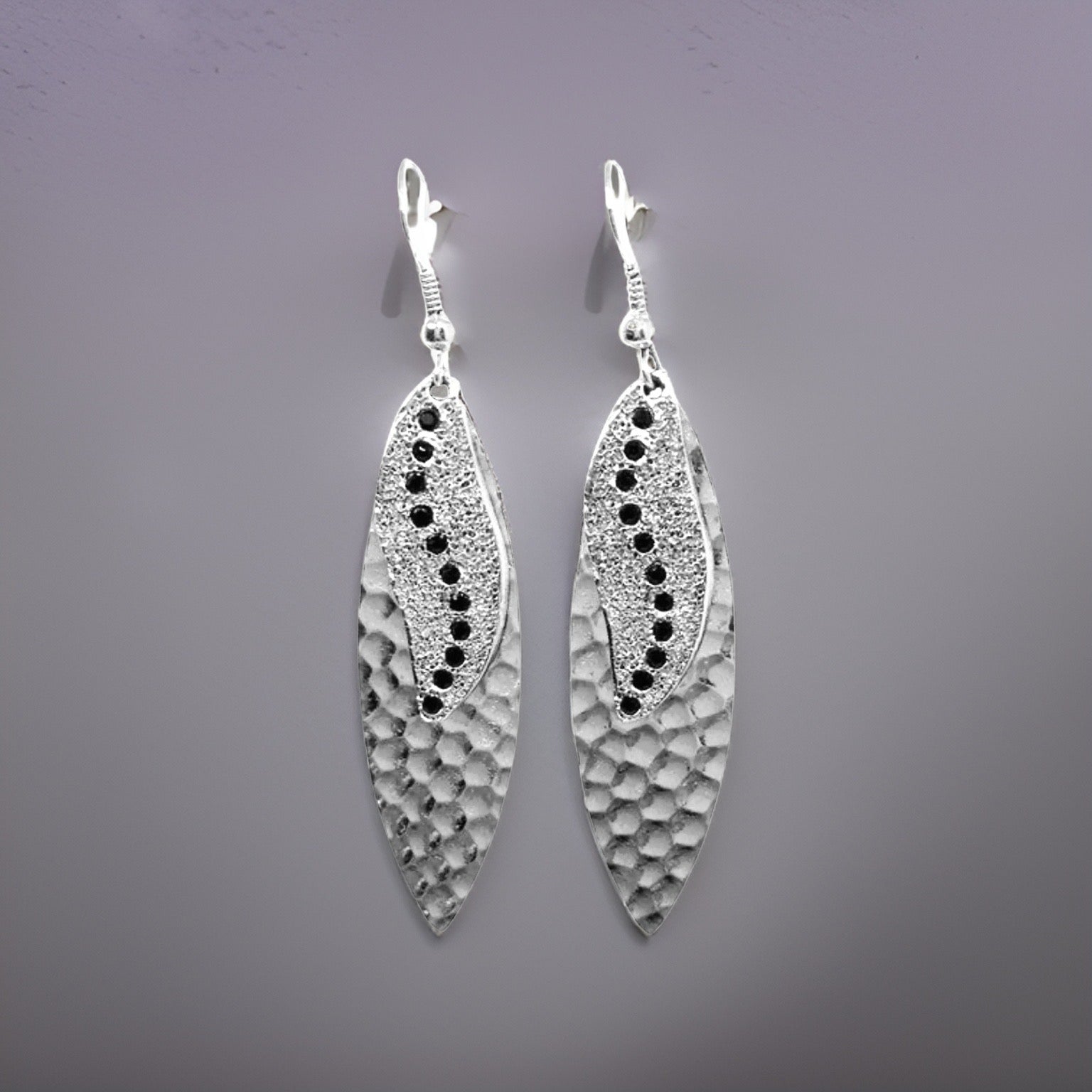 Navette Sun Rays Earrings