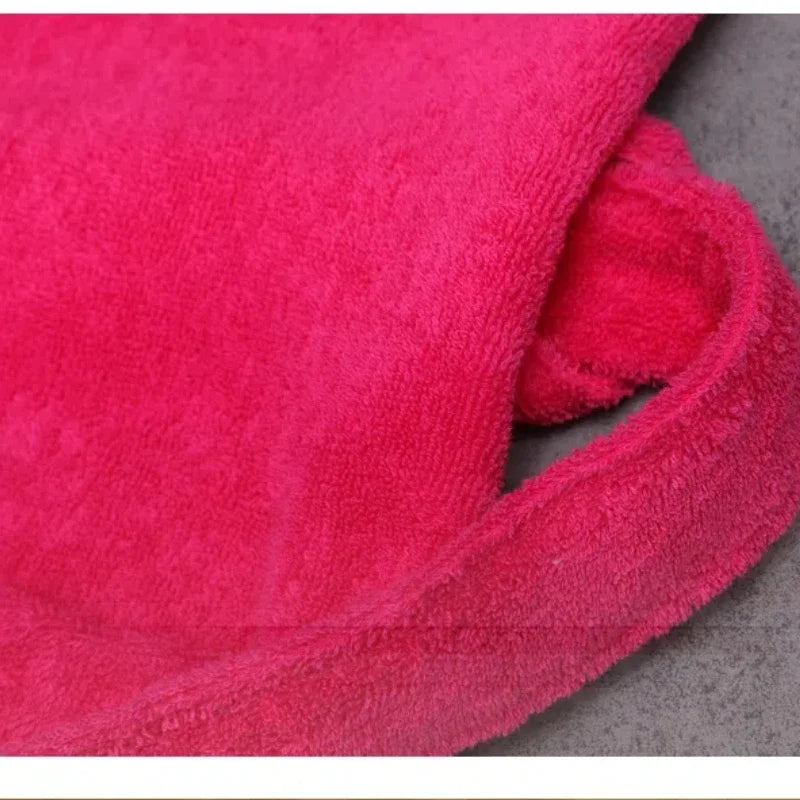 100% Cotton Toweling Robe Lovers Soft Long Bath Robe Men Women