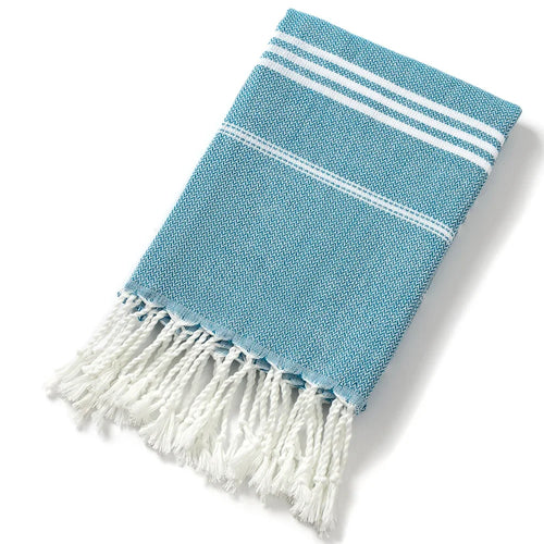 Cotton Turkish Beach Towel Turkish Sports Bath Towel with Tassels