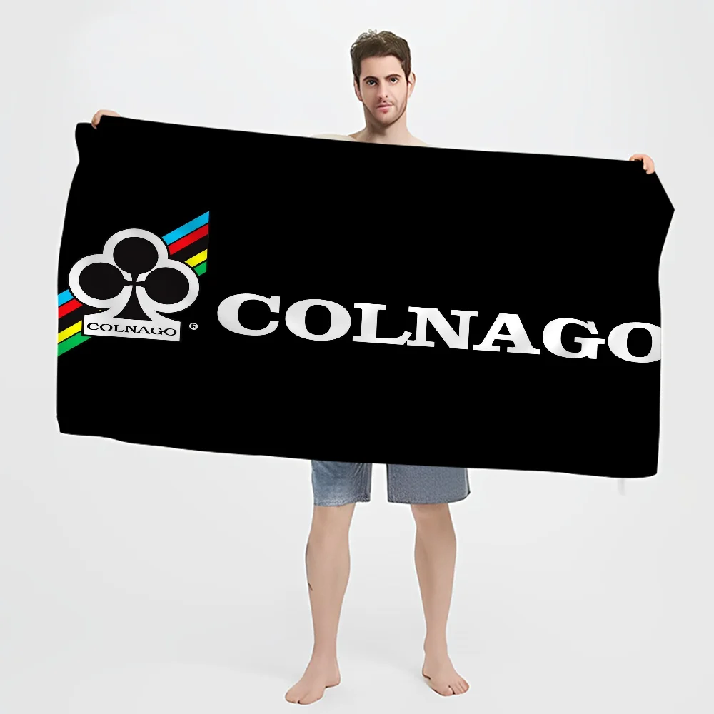 Bicycle C-Colnago Logo Big Microfiber Beach Towels Quick Dry Towel