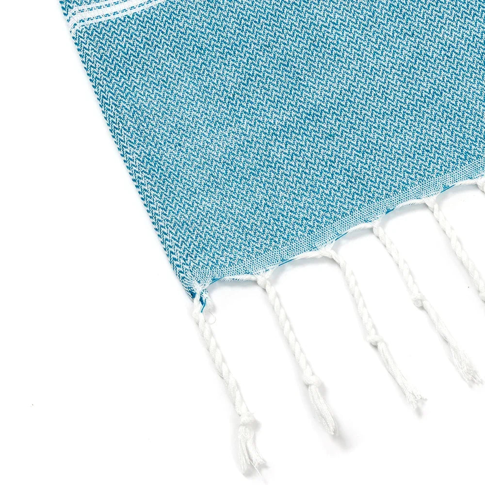 Cotton Turkish Beach Towel Turkish Sports Bath Towel with Tassels