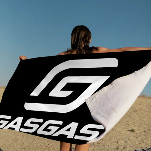 GasGas Red Motorcycle Beach Towel Colorful Bath Towels for Girl