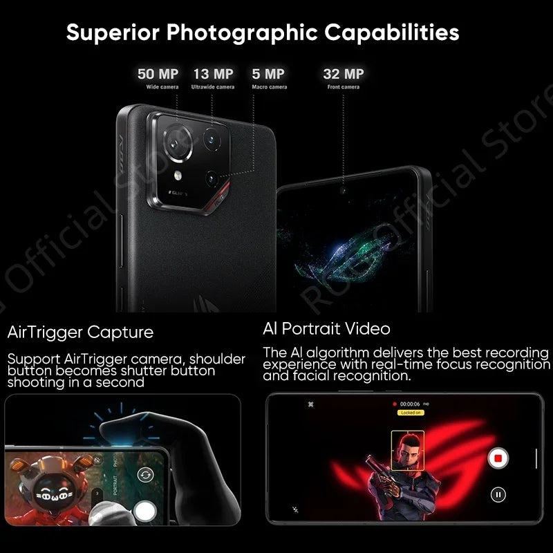 World Premiere ASUS ROG Phone 9 5G Smartphone Snapdragon 8 Elite