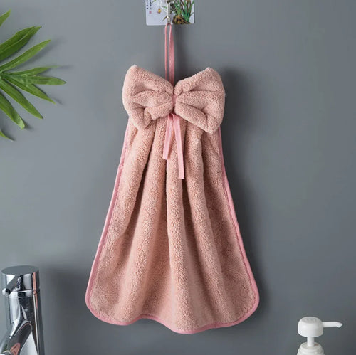 Kitchen Hand Towel Bathroom Coral Velvet Bath Towels Microfiber For