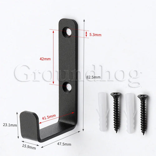 2Pcs Coat Rack Hooks Wall Mounted, Bath Towel Rope Hooks for Kitchen,