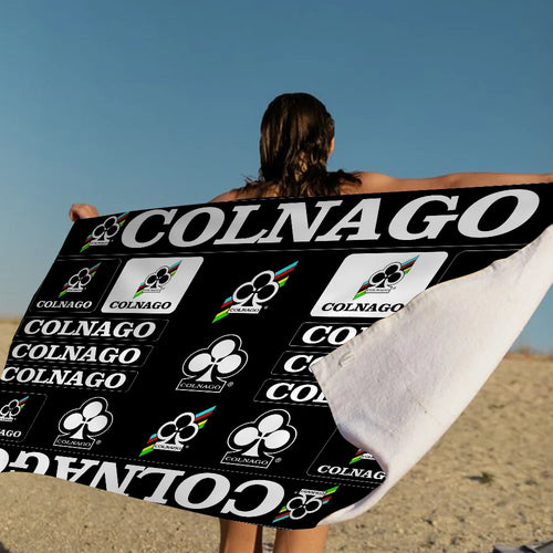 Bicycle C-Colnago Logo Big Microfiber Beach Towels Quick Dry Towel