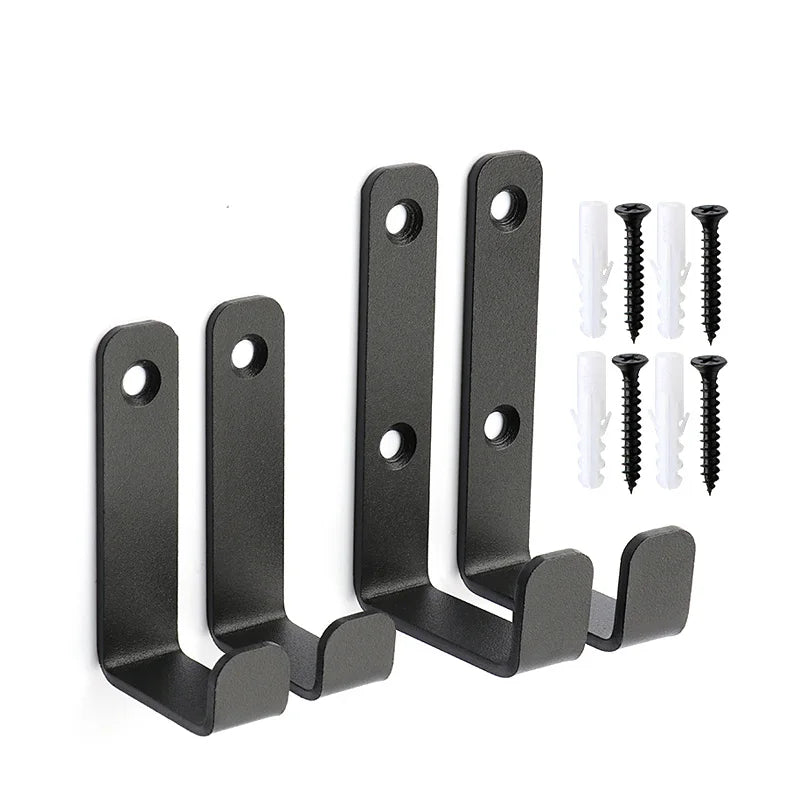 2Pcs Coat Rack Hooks Wall Mounted, Bath Towel Rope Hooks for Kitchen,