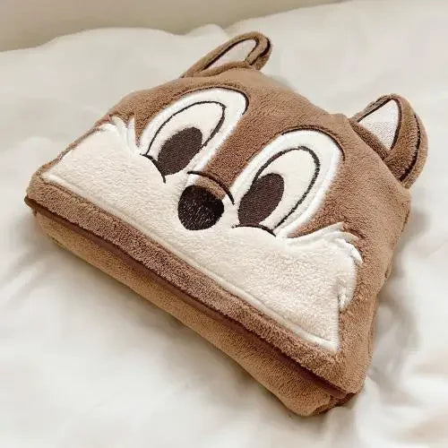 Cute Baby Hooded Bath Towel for Children Super Soft Absorbent Bathrobe