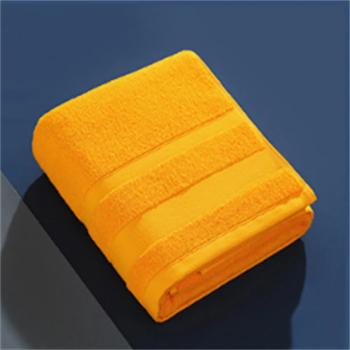 1piece Solid Color Towels Of Different Sizes Cotton Gift Set