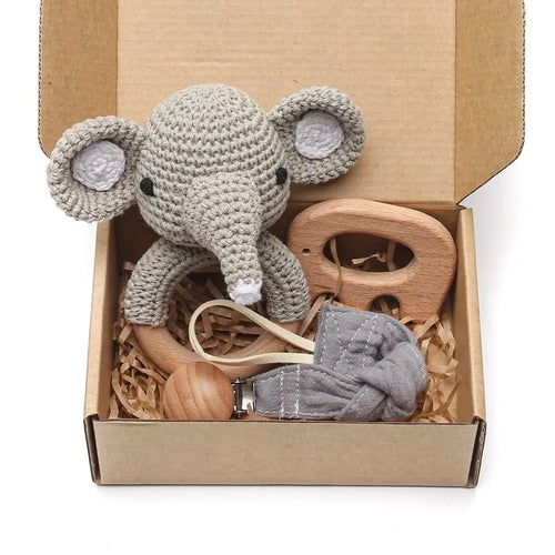 Baby Gift Set Newborn Infant Baby Towel Newborn Bath Toy Baby Drool
