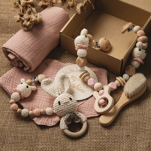 Baby Gift Set Newborn Infant Baby Towel Newborn Bath Toy Baby Drool