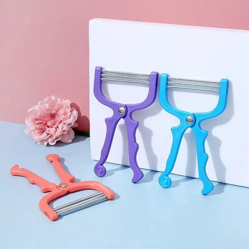 1 PCs Facial Hair Remover Manual Removal Epilator Beauty