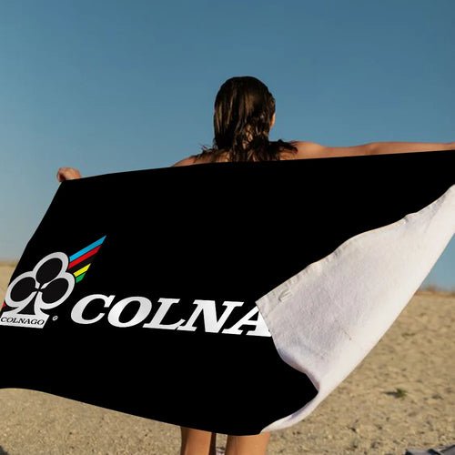 Bicycle C-Colnago Logo Big Microfiber Beach Towels Quick Dry Towel