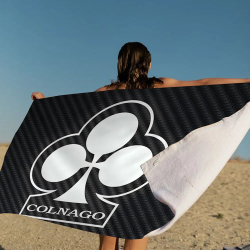 Bicycle C-Colnago Logo Big Microfiber Beach Towels Quick Dry Towel