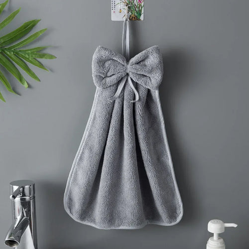 Kitchen Hand Towel Bathroom Coral Velvet Bath Towels Microfiber For