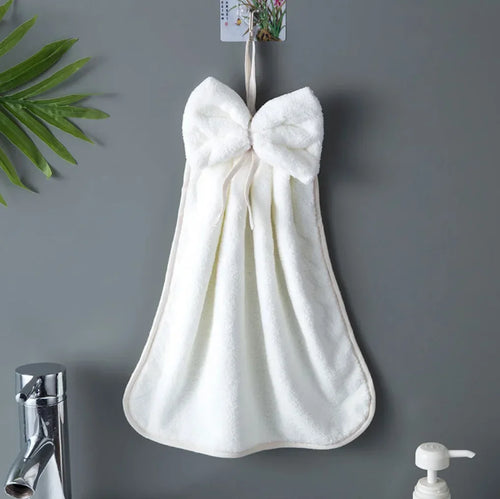Kitchen Hand Towel Bathroom Coral Velvet Bath Towels Microfiber For