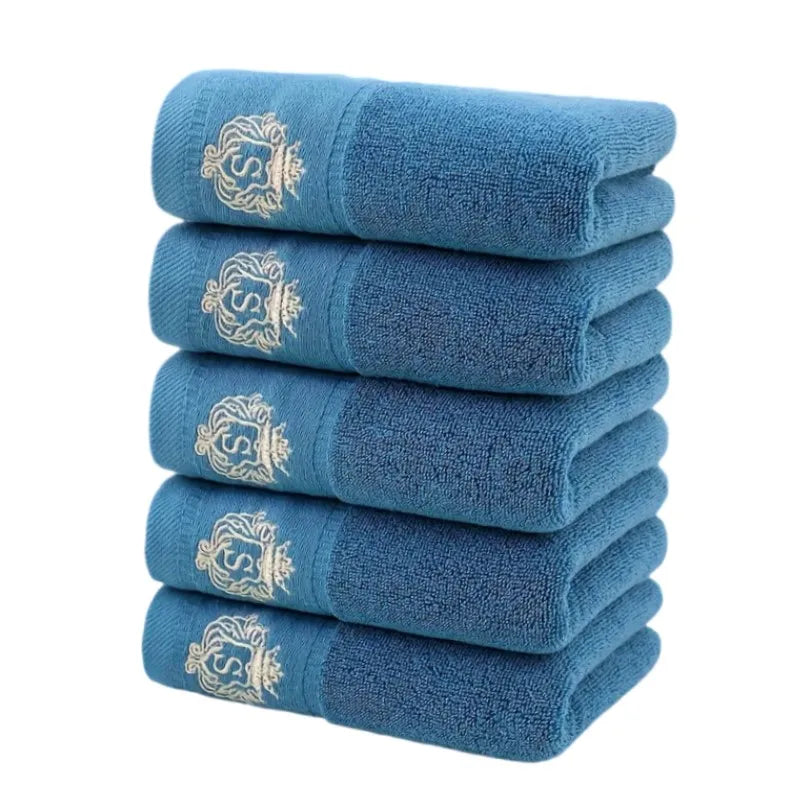 1/5/10PCS Bathroom Cotton Towel 35x75cm 70x140cm Hand Face Bath Towel