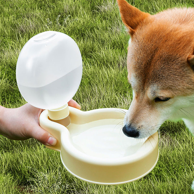 500ml Portable Cat Dog Water Bottle Sealed Travel Puppy Cats Fold